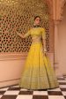 uzma mustard lehenga with blouse and dupatta Hot on Sale