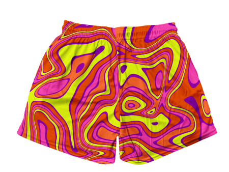 Acid All Over Print Men s Mesh Shorts For Discount