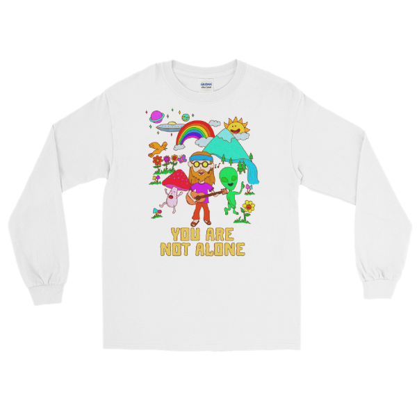 You Are Not Alone Graphic Long Sleeve Online