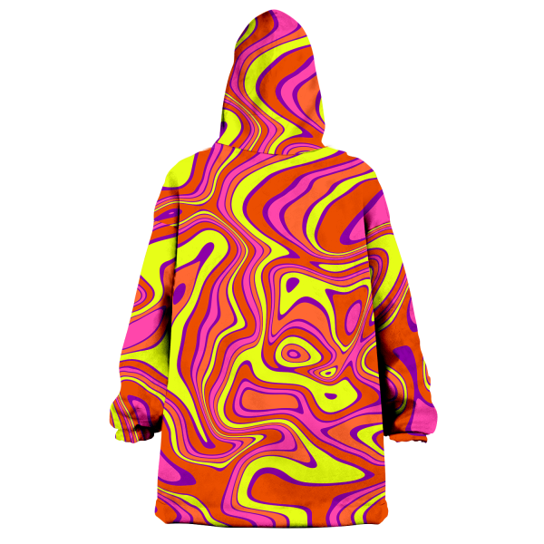 Acid All Over Print Wearable Blanket Hoodie For Discount