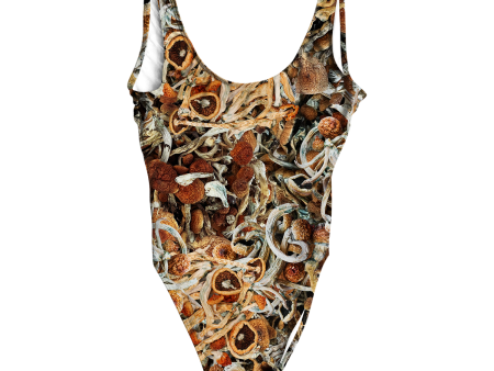 Psi~ Is My Friend All Over Print One-Piece Swimsuit Discount