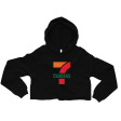 7 Chakras Graphic Crop Hoodie Online