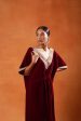 burgundy and elegant navy blue kaftan sets Hot on Sale