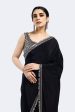 Buta Crepe Saree For Discount