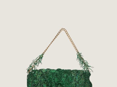 coco beaded sling - green Discount