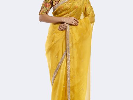 Siren Organza Saree Discount