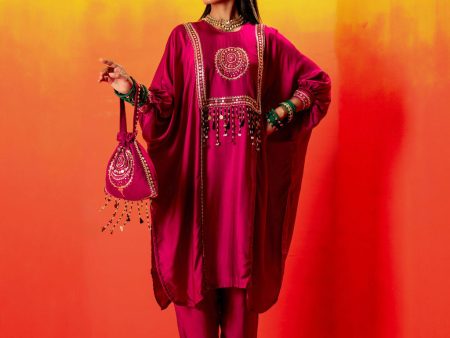 Tara Pink AntiFit Kurta With Pant Online Sale