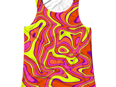 Acid All Over Print Unisex Tank Top Online Hot Sale