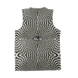 Hypnotic Eye All Over Print Sleeveless Tee Online