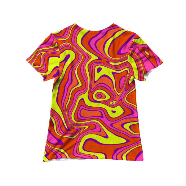 Acid All Over Print Women s Tee Online