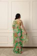 Urvashi printed french chiffon saree Fashion