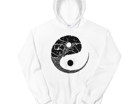 Yinyang Tree Graphic Hoodie Discount