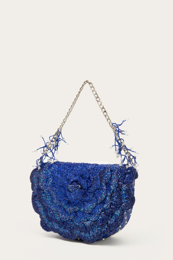 coco beaded sling - electric blue Cheap