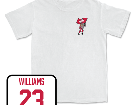 Men s Soccer White Brutus Comfort Colors Tee  - Donovan Williams on Sale