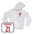 Women s Soccer White Brutus Hoodie  - Kailyn Dudukovich For Discount