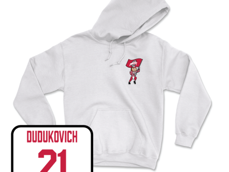 Women s Soccer White Brutus Hoodie  - Kailyn Dudukovich For Discount