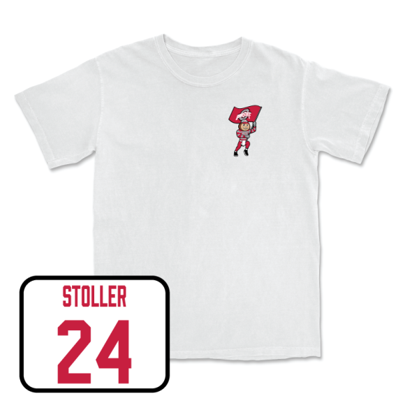 Men s Soccer White Brutus Comfort Colors Tee  - RJ Stoller For Sale