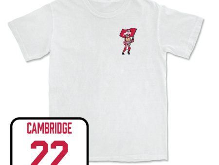 Women s Basketball White Brutus Comfort Colors Tee  - Jaloni Cambridge Online now