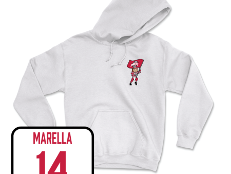 Women s Soccer White Brutus Hoodie  - Mai Ly Marella Supply