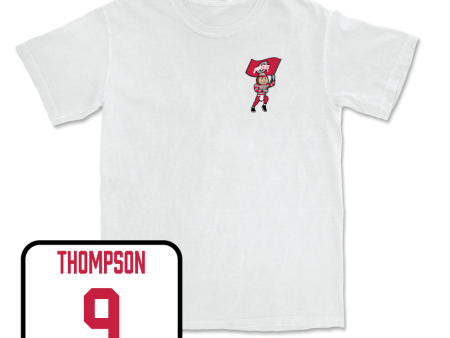 Men s Ice Hockey White Brutus Comfort Colors Tee  - Riley Thompson Online Sale