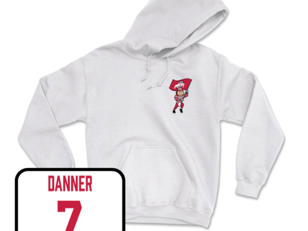 Women s Soccer White Brutus Hoodie  - Lily Danner For Discount