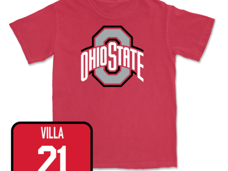 Red Men s Soccer Team Tee  - Tommaso Villa For Cheap