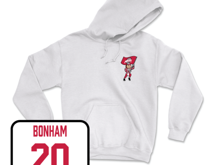 Women s Soccer White Brutus Hoodie  - Jadin Bonham Fashion