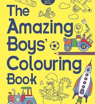 Jessie Eckel: The Amazing Boys  Colouring Book [2014] paperback For Discount